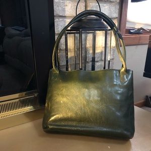 HOBO International green bag. Vintage